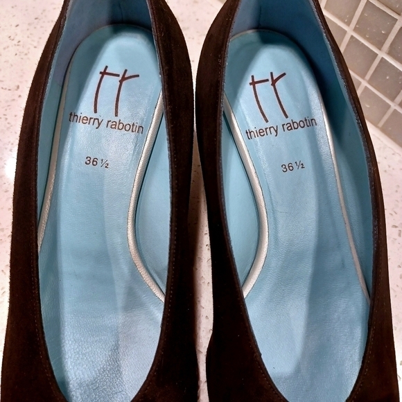 THIERRY Rabotin low heels pumps shoes - Picture 6 of 8